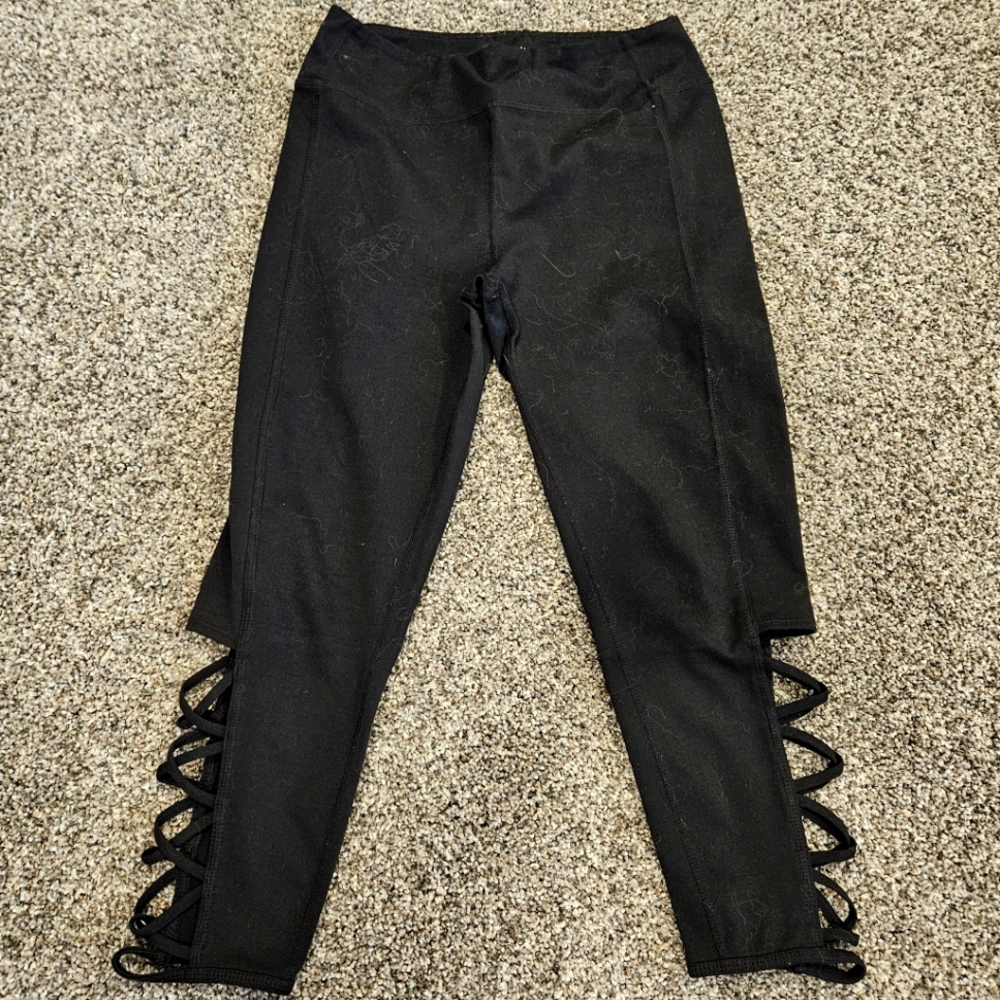 Zella Girl Capri leggings, black